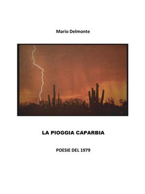 cover image of La pioggia caparbia